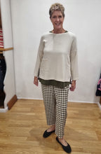 Preciso Q Alga Green Checked Trousers