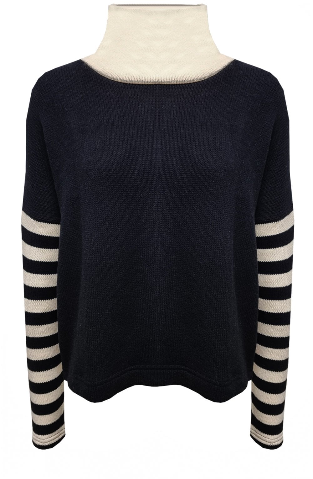 Quarzo Pink and Black Bulzi Jumper