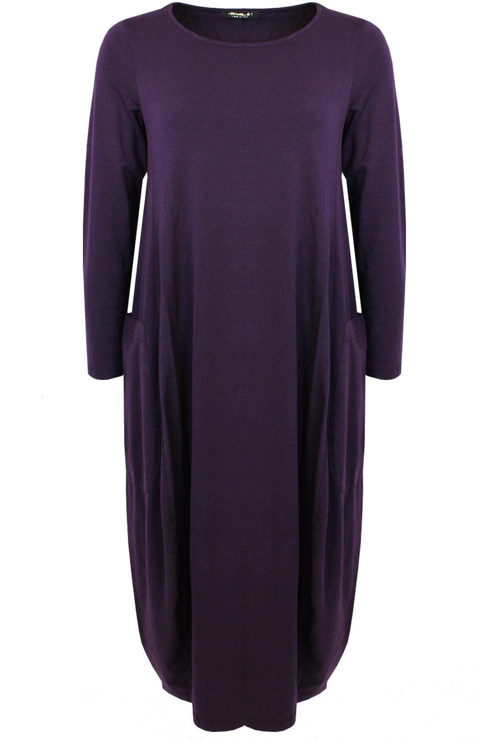 Radicchio Tartufo Jersey Tulip Dress