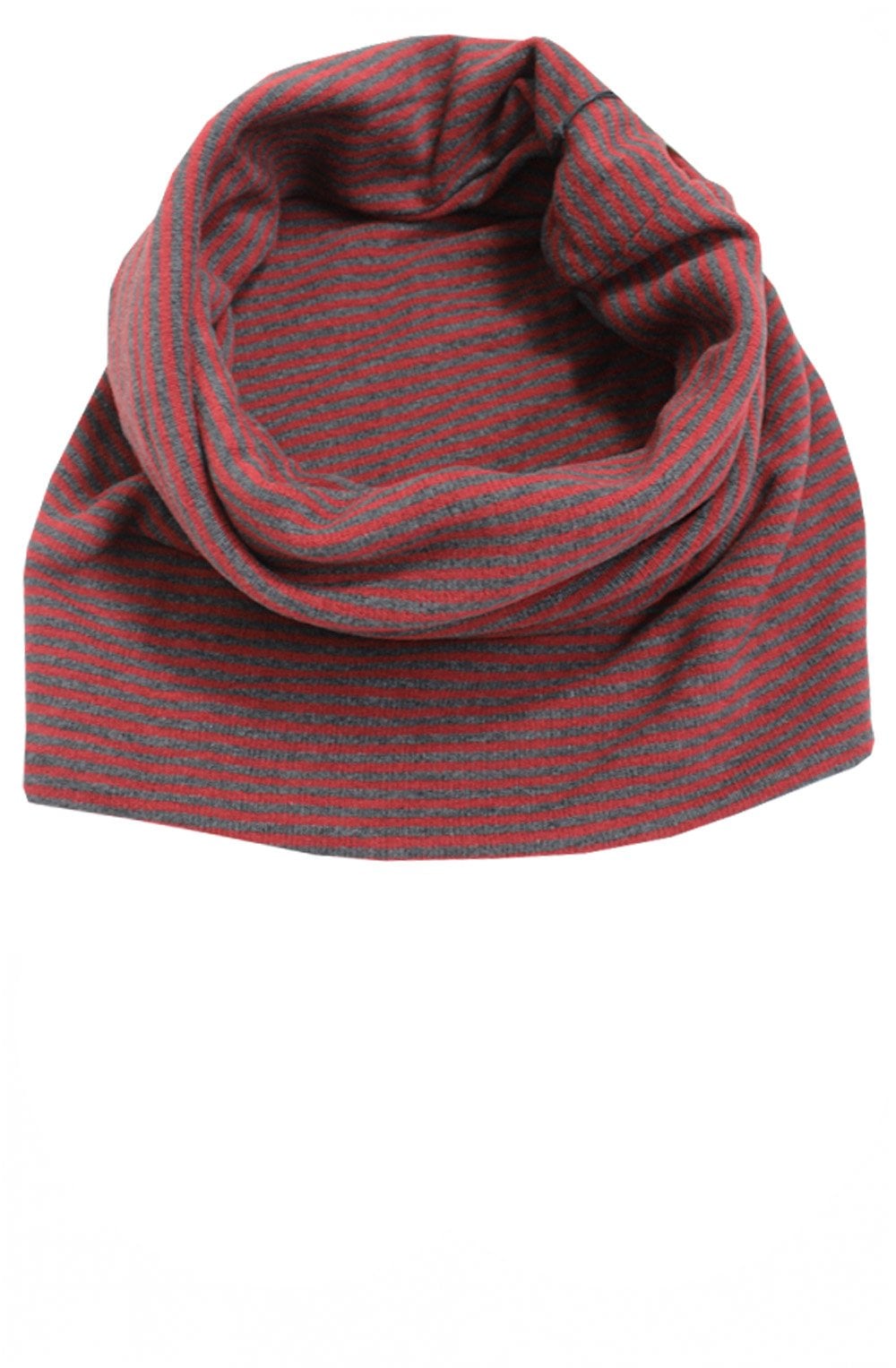 Red Fine Stripe Snood
