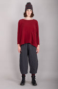 Red Oversized Jumper