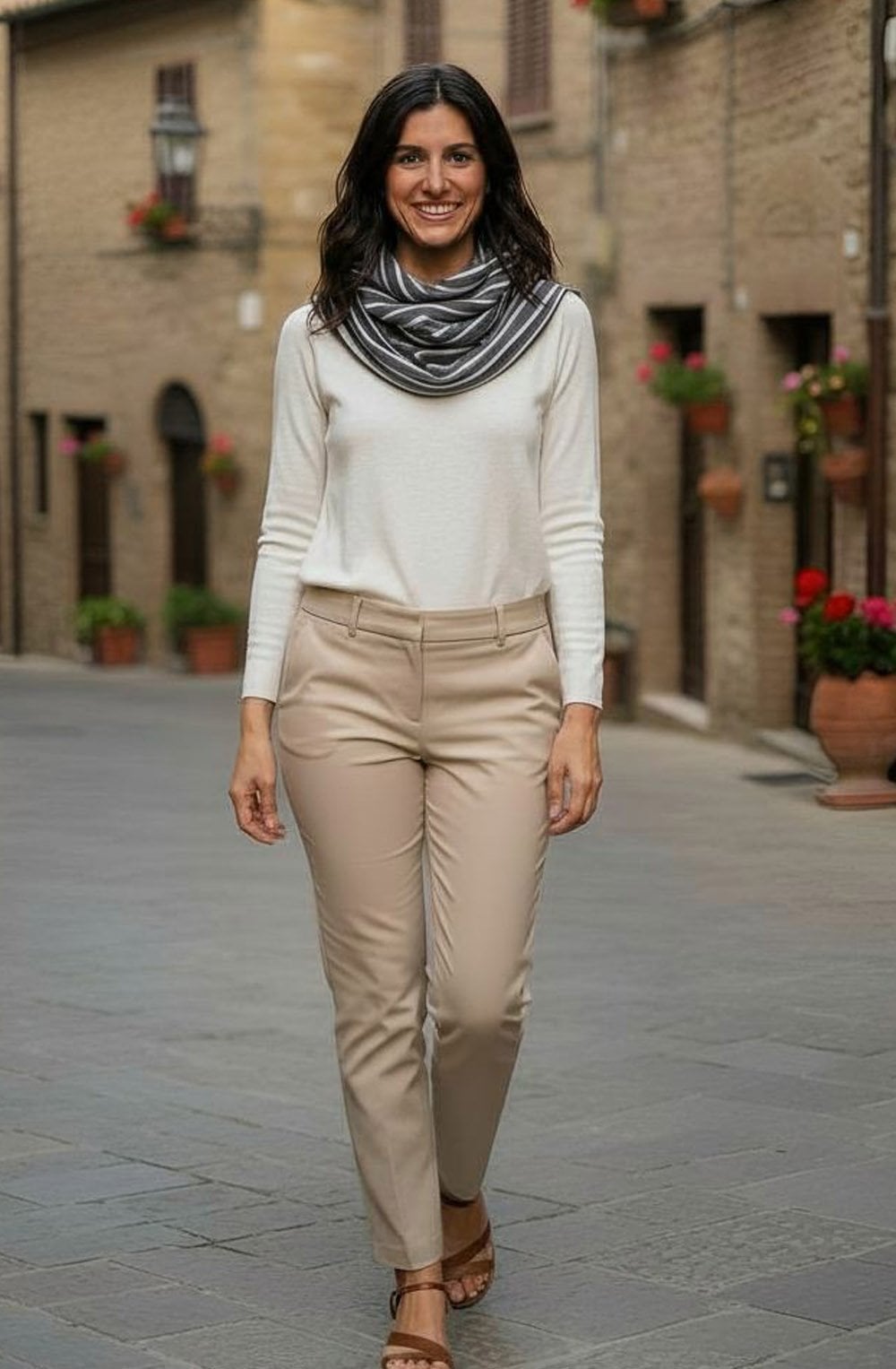Riga Anthracite Split Snood