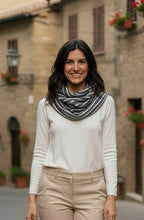 Riga Anthracite Split Snood