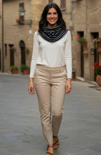 Riga Notte Navy Split Snood