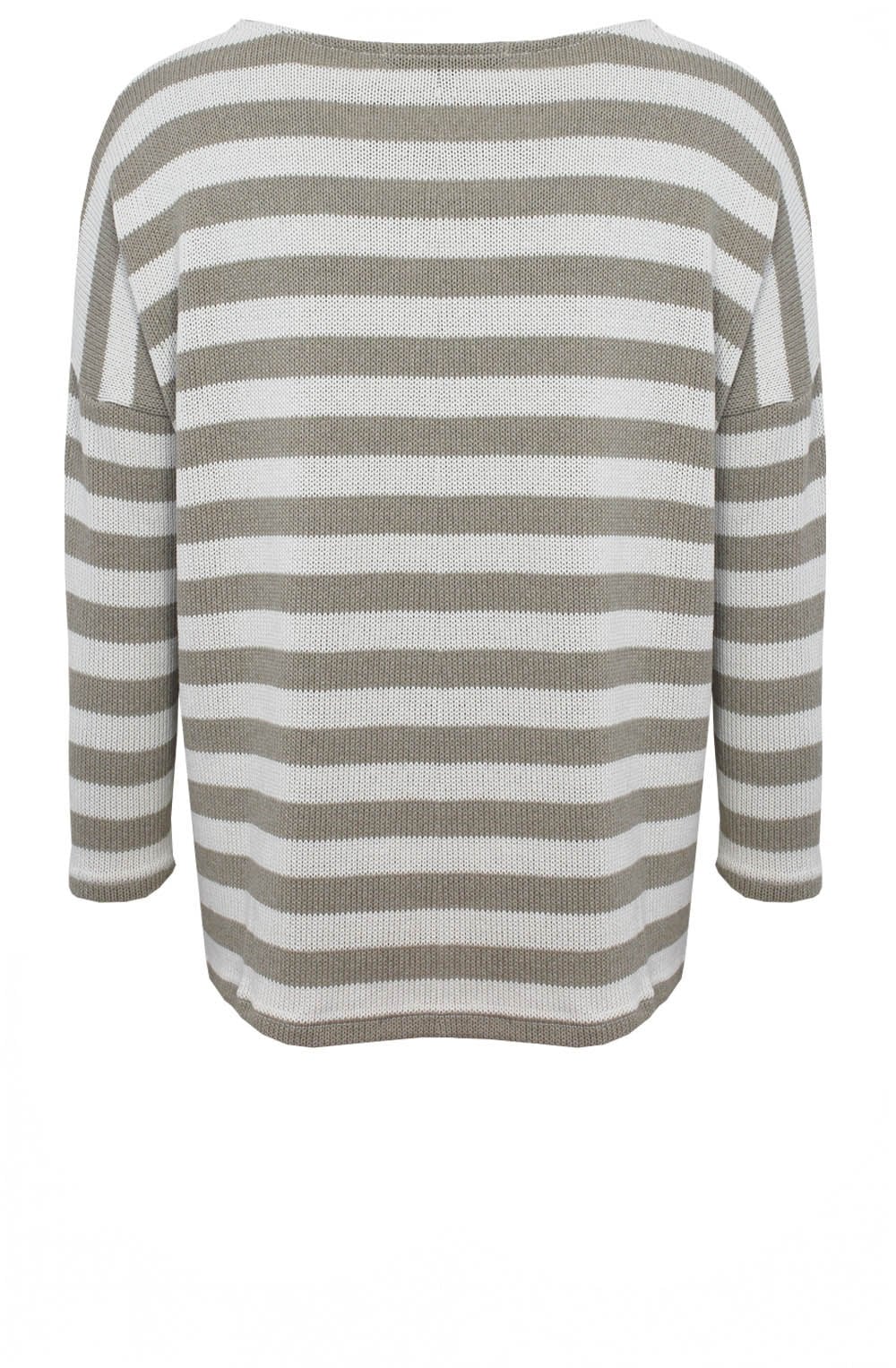 Ru Sabba Striped Knit Jumper