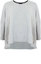 Siena Grey Oversized Sweater