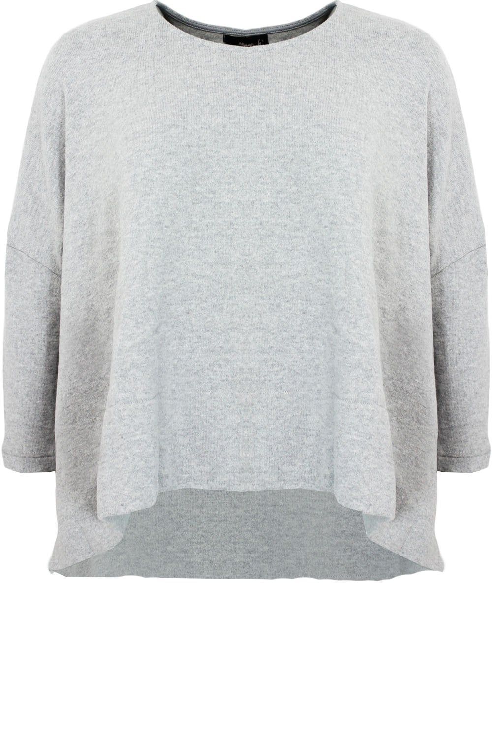 Siena Grey Oversized Sweater
