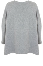 Siena Grey Oversized Sweater
