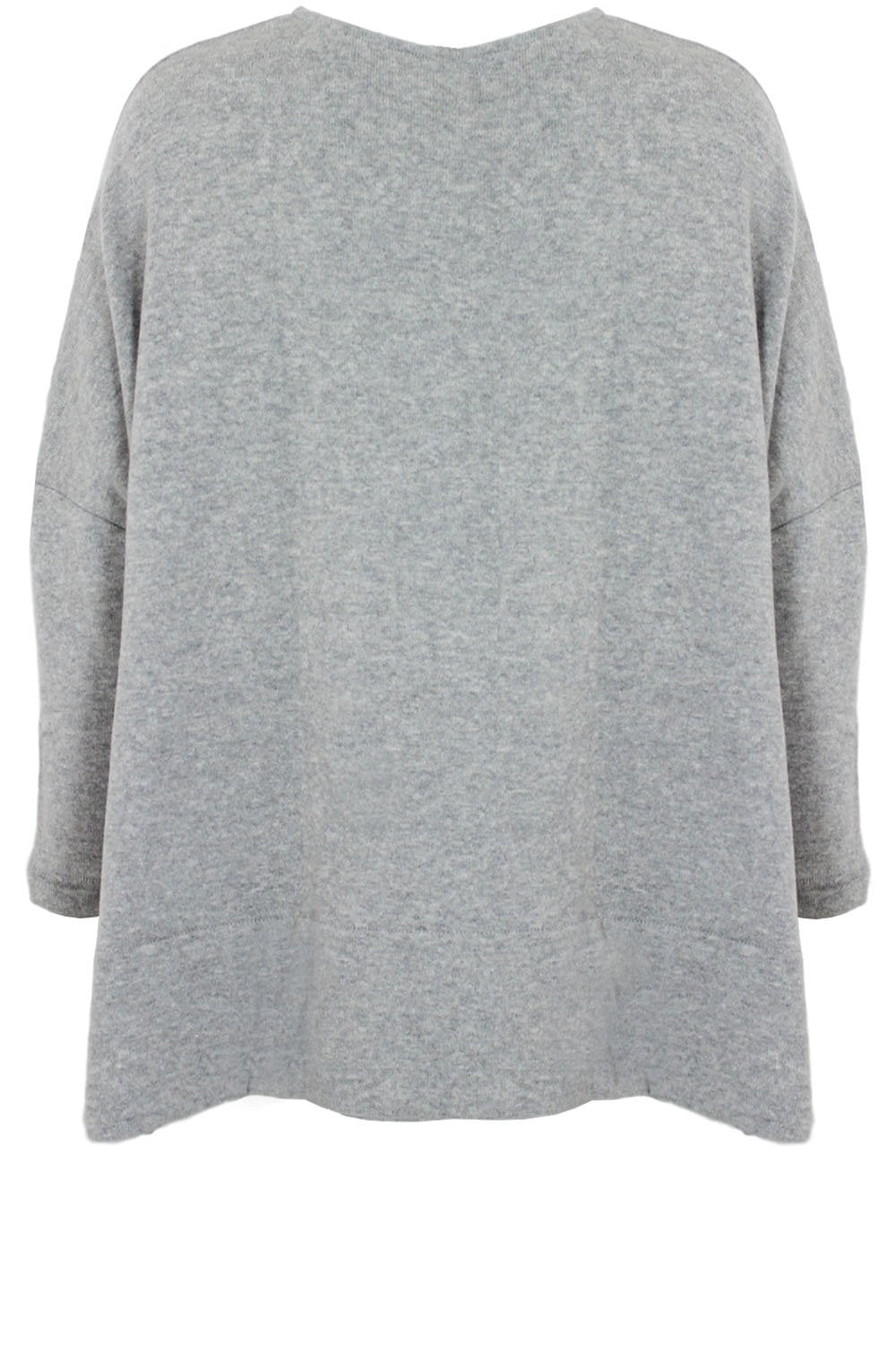 Siena Grey Oversized Sweater
