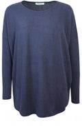 Sunny Navy Oversized Jumper