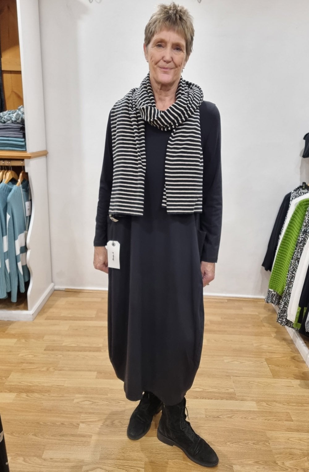 Tartufo Nero Tulip Dress