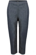 Terra Grey Soft Touch Tapered Trousers