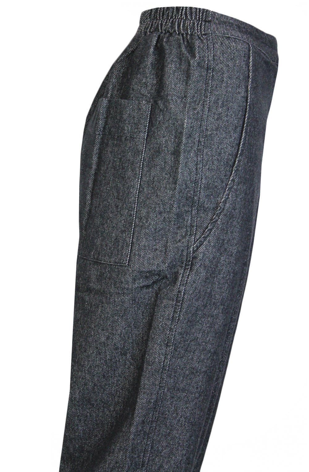 Terra Grey Soft Touch Tapered Trousers