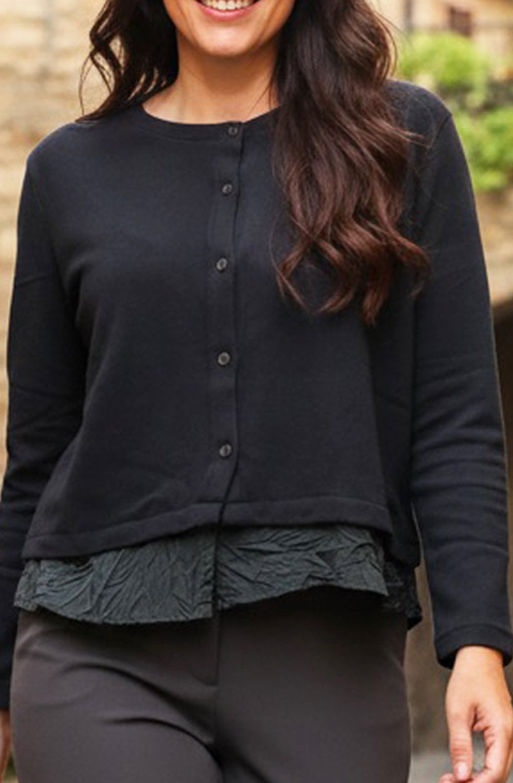 Toro Nero Black Cardigan