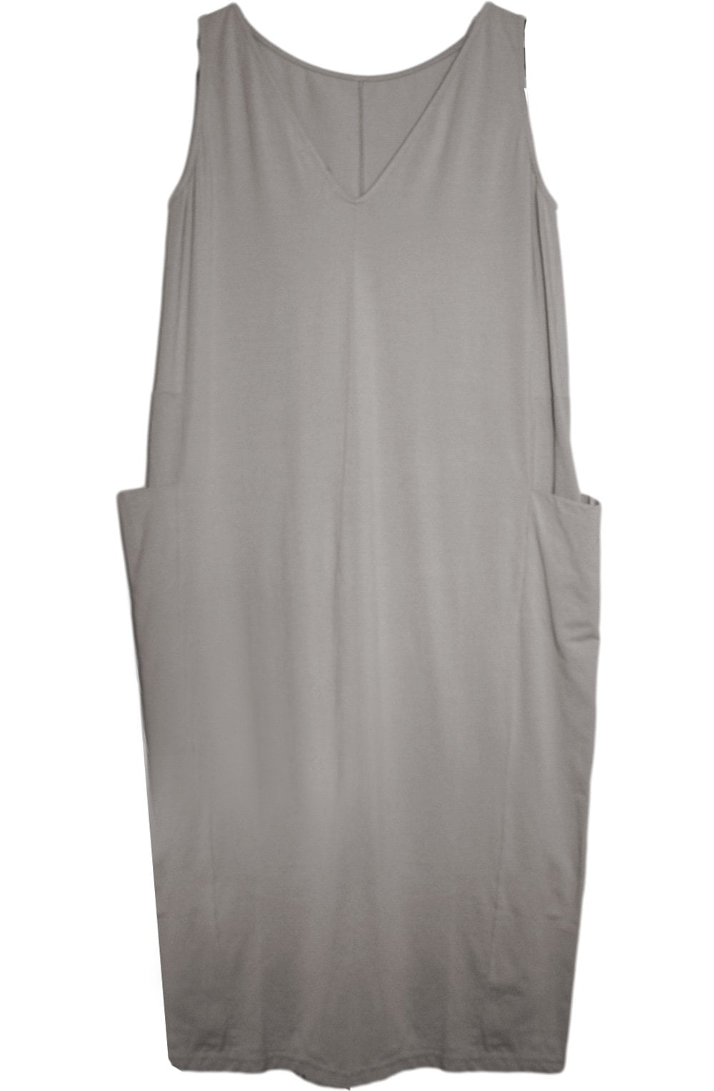 Tre Light Grey Jersey Dress