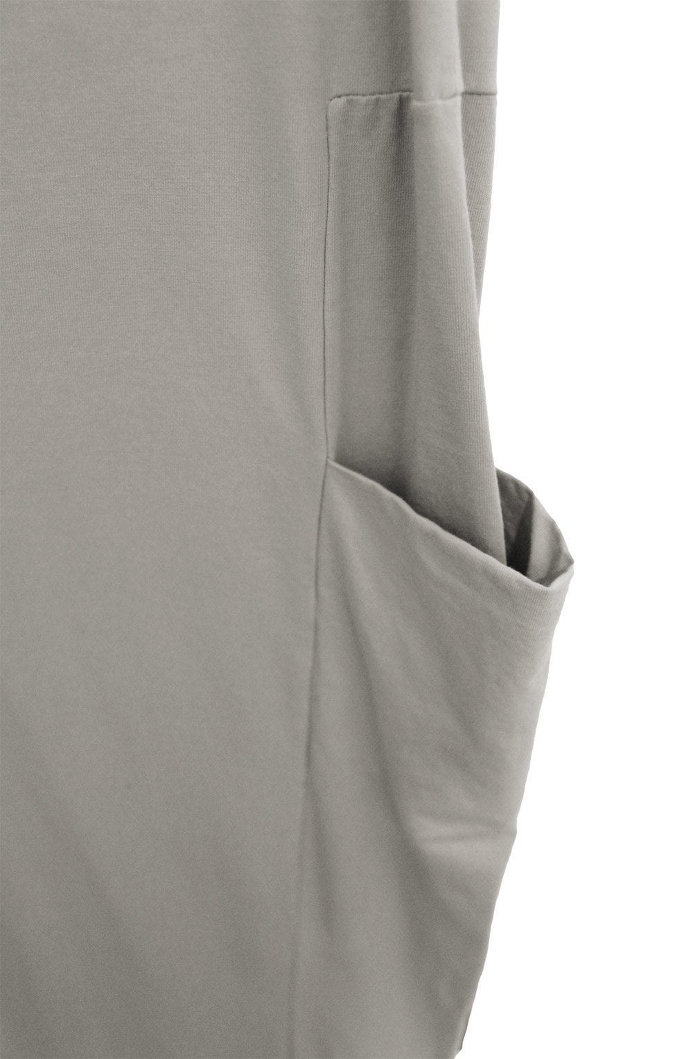 Tre Light Grey Jersey Dress