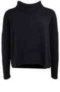 Vigo Black Oversized Jumper