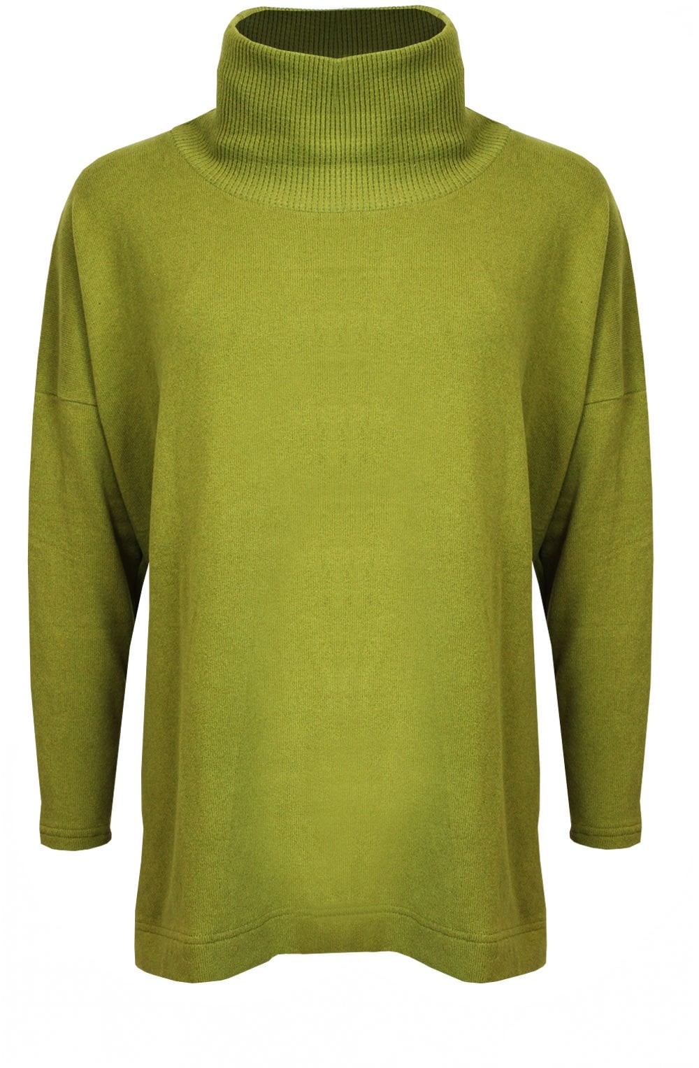 Zeppola Olio Cowl Neck Jumper