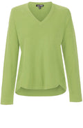 Apple Green Cotton Sweater