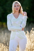 Apple Green Polka Dot Fine Knit Sweater