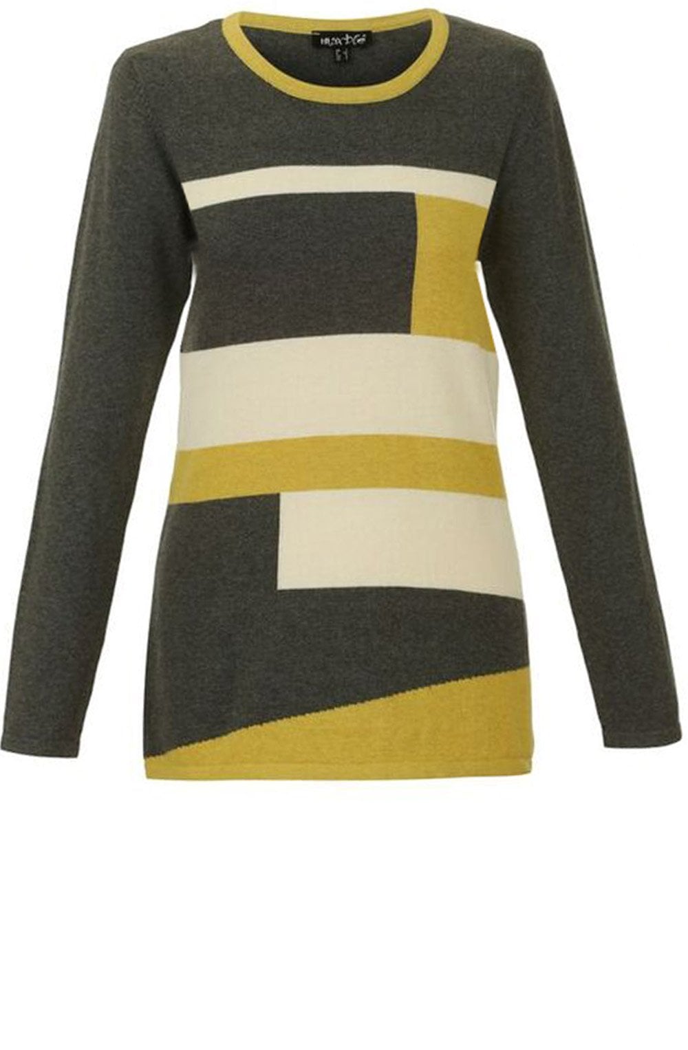 Asymmetrical pattern Sweater