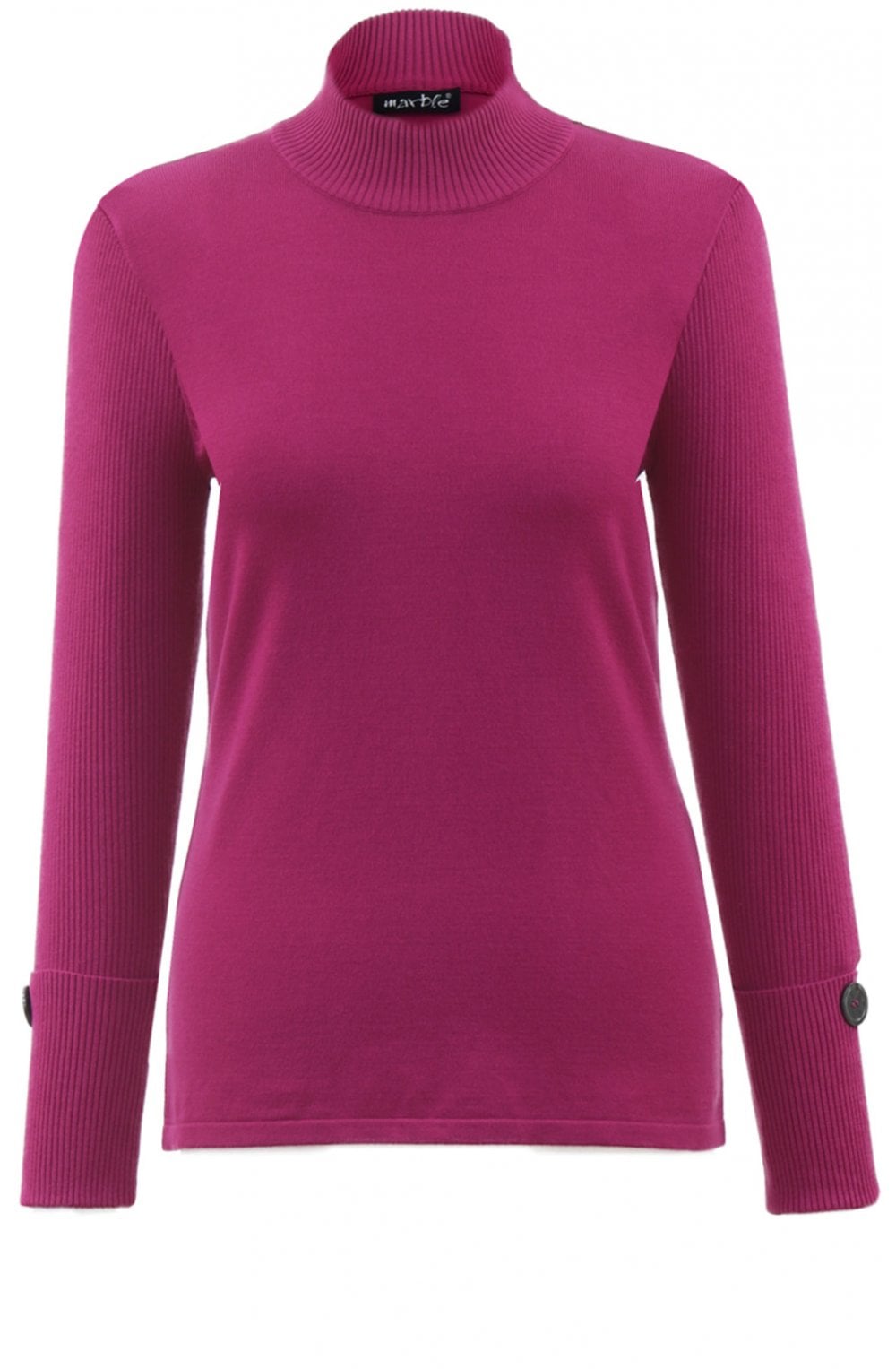 Berry Pink Knit Jumper