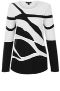 Black and cream Sweater