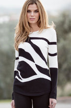 Black and cream Sweater