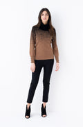 Black and Tan Gradual Fleck Jumper