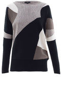 Black & Brown Patterned jumper
