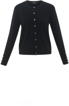 Black Fine Knit Cardigan