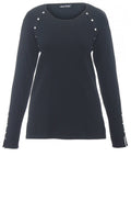 Black Fine Knit Jumper