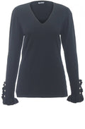 Black Knit Jumper