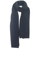 Black Knit Scarf