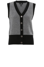 Black Knitted Waistcoat