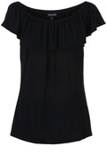 Black Off The Shoulder Top