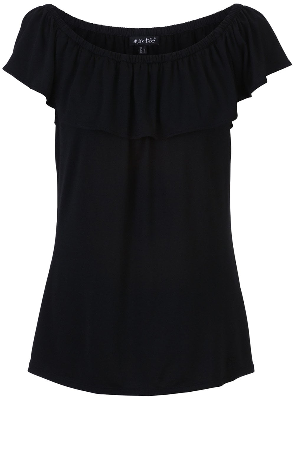 Black Off The Shoulder Top