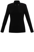 Black Polo Neck Jumper