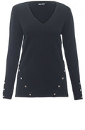 Black Star Detailed Jumper