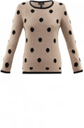 Black & Tan Spot Print Jumper