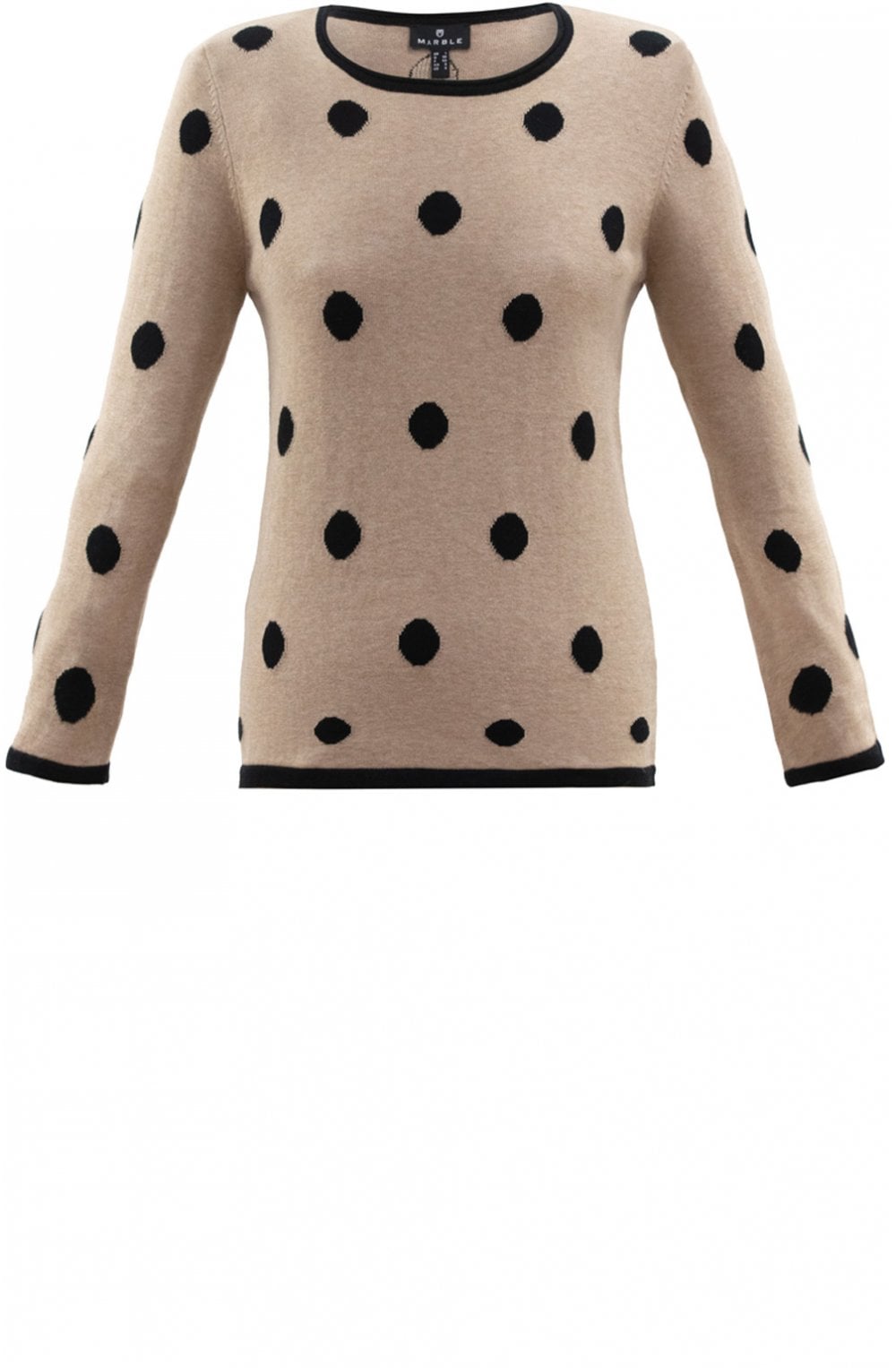 Black & Tan Spot Print Jumper