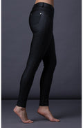 Black Wet Look Jeans