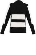 Black & White Chunky Knit Jumper