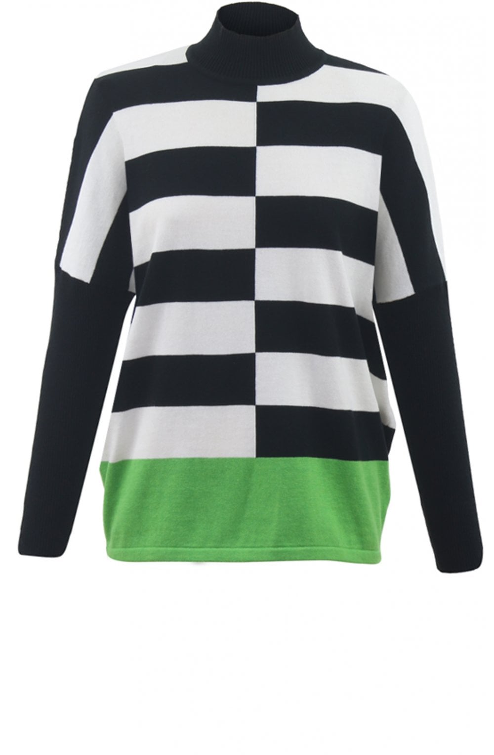 Black & White Knit Jumper