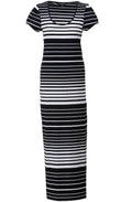 Black & White Maxi Dress