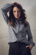 Black & White Patterned Blouse