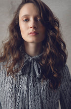 Black & White Patterned Blouse