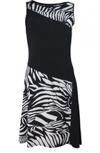 Black & White Patterned Dress