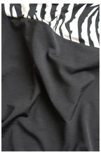 Black & White Patterned Dress