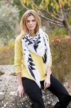 Black & White Print Scarf
